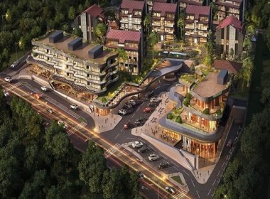 مشروع باطلالات على اراضي خضراء في تشكمكوي