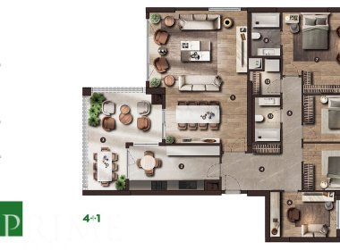 Terrific Properties and Commercial Stores in Istanbul Umraniye in one of the most Luxurious Residential Complex