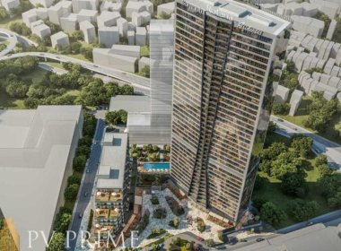 Шикарные квартиры в Стамбуле, Шишли, с видом на Босфор на продажу