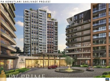 Комфортные квартиры в Стамбуле рядом с Вади Стамбул, в Сарыер, на продажу