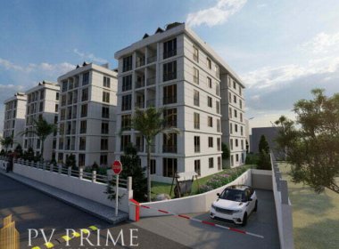 Просторные квартиры в Стамбуле с видом на Мраморное море в Бьюкчекмедже на продажу