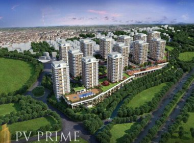 Великолепные квартиры в Стамбуле рядом с Международным финансовым центром, в Чекмекёй, на продажу