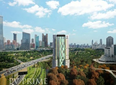 Роскошные апартаменты в Стамбуле, напротив Международного финансового центра, Аташехир, на продажу