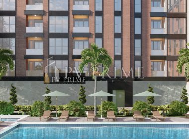 Комфортные апартаменты в Стамбуле с видом на Мраморное море, в районе Картал, на продажу