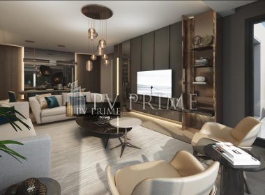 Комфортные апартаменты в Стамбуле с видом на море, в Бейликдюзю, на продажу