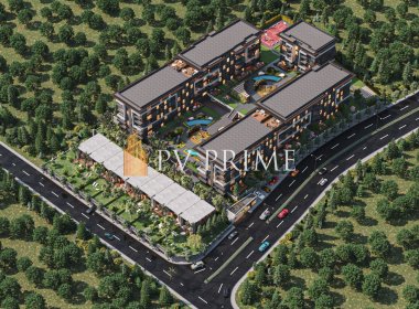 Комфортные апартаменты в Стамбуле, с видом на лес Айдос, в Пендик, на продажу